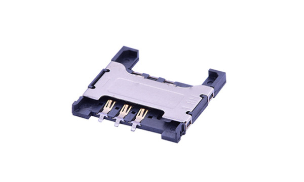 FCD505 Mini SIM card connector 6Circuits(H1.8mm)
