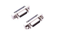 FCS2002 SCSI Connector 20Circuits 180°Vertical Female