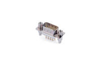 FDM0904-M0  Machined pin D-SUB 180°Vertical Male 9Circuits