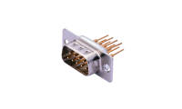 FDM0908 Machined pin D-SUB 180°Vertical  9Circuits