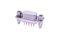 FDM0921-F0  Machined pin D-SUB 180°Vertical Female 9Circuits