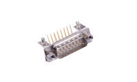 FDM1509-M0  Machined pin D-SUB 90°Angle Male 15Circuits