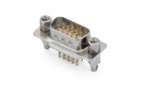 FDM1515-M0  Machined pin D-SUB 180°Vertical Male 15Circuits