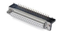 FDM3701-F0  Machined pin D-SUB 90°Angle Female 37Circuits