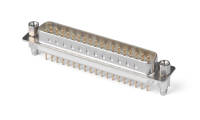 FDM3704-M0  Machined pin D-SUB 180°Vertical Male 37Circuits