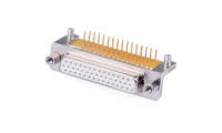 FDM4425-F0  Machined pin D-SUB 90°Angle Female 44Circuits