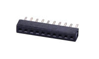 FFH10004 Female Header 1mm 180°Vertical Single row (DIP)