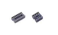 FIC25402  IC Socket 2.54mm 180°Vertical (DIP)