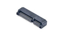 PCI 0.8mm Pitch  Female 52Pin  SMT  Black