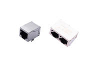 FRJ45007 RJ45 10P8C 90°Angle 1/2Ports