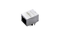 FRJ45046 RJ45 10P8C 90°Angle 1Port 1000Base-T (LED)