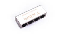 FRJ45061 RJ45  8P8C 90°Angle 4Ports