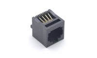 FRJ45182  RJ45 8P8C 180°Vertical 1Port