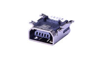 FUS117 Mini USB Female AB Type  Bend 5Pin  SMT