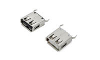 FUS206 USB A-type 4Circuits 180°Vertical Female(DIP)