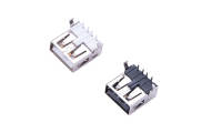 FUS250 USB2.0 A-type 4Circuits 90°Angle Female(DIP)