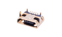 FUS426 Micro USB 5Circuits 90°Angle Female(SMT)