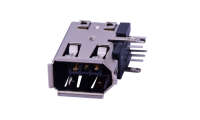 FUS603  IEEE1394 6Pin   90°Angle Female (DIP)