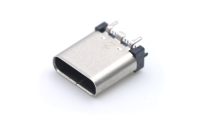 FUS654 USB3.1 C-type 24Circuits 180°Vertical Female(SMT)