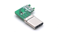 FUS655 USB3.1 C-type 24Circuits 90°Angle Male(Welding)