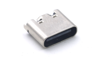 FUS672 USB3.1 C-type 6Circuits 180°Vertical Female（SMT）