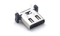 FUS679 USB3.1 C-type 24Circuits 180°Vertical Female(SMT)