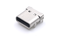 FUS695 USB3.1 C-type 24Circuits ,FEMALE ,90° Angle(Hybrid solder)