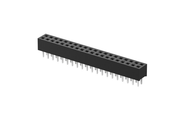 排母 2mm 180°插件 单/双排 (H4.3mm) (PC2.4mm)