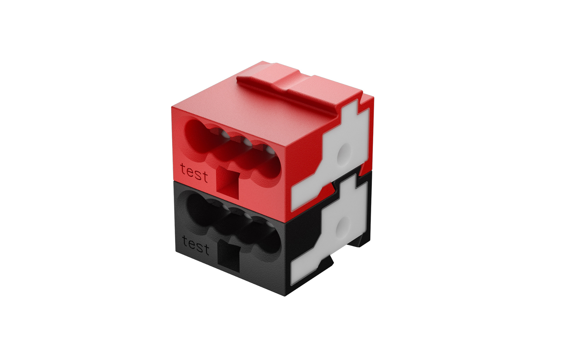 4-conductor KNX Terminal Block, 5.75mm, Socket adapter